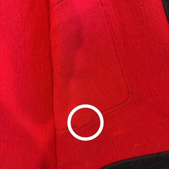 🖤 Rare Vintage McGregor Donkey Coat - Charcoal Wool w/ Red Lining (Size 40) - Picture 12 of 12